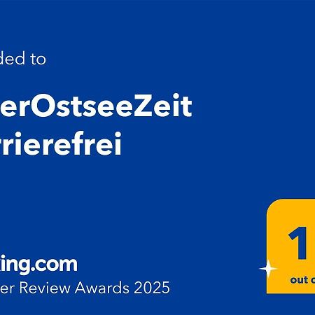 Meerostseezeit Barrierefrei グロヴェ エクステリア 写真